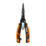 Maxbell Split Rings Pliers Line Cutter Scissors Portable Fishing Pliers Hook Remover 16.6cmx5.5cm