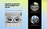 light-emitting diode Headlight Assembly, Electric Tricycle/Quad, High/Low light, Waterproof Totoro Grille other