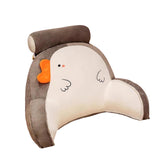 Maxbell Reading Pillow Back Rest Pillow for Sittingup for Living Room Watching White