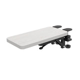 Maxbell Computer Arm Rest Convenient Ergonomic Extension Board for Office Home Table white