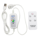 Maxbell Maxbell USB Extension Cord with Remote Control DIY for Ceiling Fan USB Fan Desk Lamp