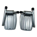 Maxbell Wheelchair Footrest for Elderly Ergonomic Stable Nonslip Texture Replacement