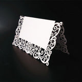 Maxbell 3x25pcs White Table Name Number Place Card Wedding Party Invitation Favor