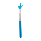 Maxbell Retractable Teacher Finger Stick Teacher Pointers for School Home Whiteboard blue