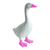 Maxbell Duck Sculpture Cartoon Gifts Standing Duck Key Holder for Bedroom Table Room