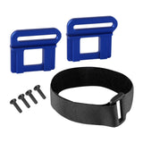 Maxbell 1/8 Sledge Battery Holder Sturdy Replacement Parts Metal Upgrade Accessories blue