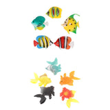 Maxbell 10Pcs Artificial Swimming Moving Fish for Aquarium Fish Tank Ornament Decor