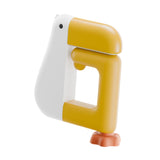 Maxbell Duck Shaped Table Hook Sturdy for Bar School/Office Storage and Organization White and Yellow