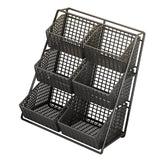 Maxbell Kitchen Vegetables Basket Stand Practical for Apartment Farmhouse Restaurant