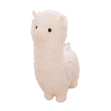 Maxbell Alpaca Stuffed Animals Ornament Companions Toy Children's Toy Plush Toy Doll White 35cm