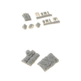 Maxbell 1/35 Resin WWII Scenario Accessories Soldier Supply Armor Cap Gloves Clothes