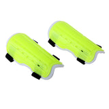 Maxbell Soccer Football Training Sports Padded Shin Guard Pads Protector Light Green - Aladdin Shoppers