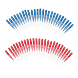 Maxbell Maxbell 50 Pieces Interdental Brush Toothpick Floss Teeth Cleaning Brush Oral Care