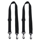 Maxbell 2x Adjustable Shoulder Strap Replacement Detachable Bag Belt w/ Swivel Clips