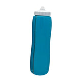Maxbell Squeeze Water Bottle 950ml Squeezable Sports Bottle for Travel Hockey Adults Blue
