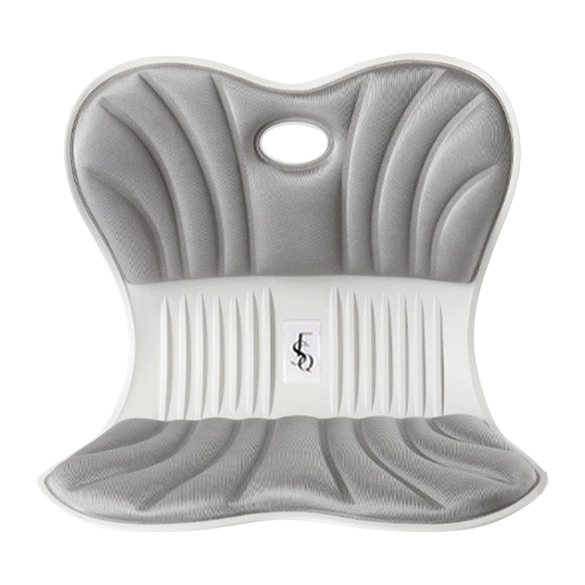 Maxbell Back Posture Corrector Back and Support for Office Computer Chair Floor Seat Gray