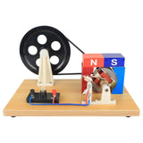 Maxbell Light Bulb Science Experiments Kits Kids Teens Hand Cranked Power Generation