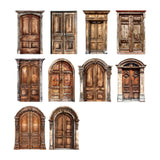 Maxbell 10 Pieces Scrapbook Paper Classic Vintage for Gift Wrapping DIY Arts Collage style C