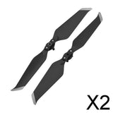 Maxbell 2xFor DJI Mavic 2 Drone Propellers 8743F Low-Noise Foldable Props Silver