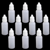 Maxbell 4x10x Empty Squeezable Dropper Bottle Screw Cap for Eye Drops Lab Liquid 15ml