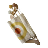 Maxbell Wooden Handmade Bow and Arrow Includes 3 Arrows for Kids Outdoor Indoor Game