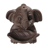 Maxbell Elephant Incense Holder Waterfall Backflow Incense Burner for Garden Desktop