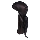 Maxbell Bandana Hat Durag Beanie Sweat Wicking Water Sports Boating Do Rag Skull Cap Black