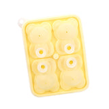 Maxbell Silicone Chilled Cube Maker Funny Chilled Cube Tray for Juice Drink Lemonade Yellow
