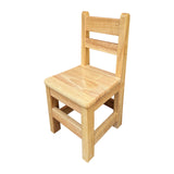 Wood Chair for Children Youth Ladderback for Activity Classroom Kindergarten M