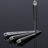 Maxbell Spike Charms 35mm Silver 50pcs