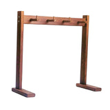 Maxbell Wooden Chime Stand Decoration Desk Chime Holder for Exhibition Tea Room Gift S