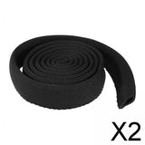 Maxbell 2xHydration Pack Drink Tube Cover for Water Pipe Insulation Cover Drinking Bag Black