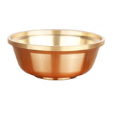 Maxbell Tibetan Buddhist Water Offering Bowl Home Buddhist Alar Supplies Worship Cup Mouth 8cm H 3.2cm