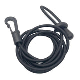 Maxbell Maxbell Kayak Paddle Leash Boat SUP Fishing Rod Safe Cord Holder Black