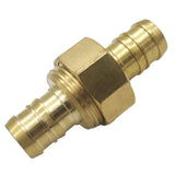 Maxbell 2pcs Brass Hose Fittings 5/8 Garden Hose Repair Mender Male Female Connector