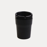 Maxbell Portable Cylinder Plastic Car Ashtray Black