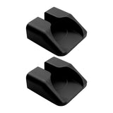 Maxbell 2 Pieces Bike Pedal Adapter Premium Road Cycling Bicycle Flat Step Converter Black