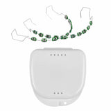 Maxbell Temporary Tooth Decoration with Box Orthodontist Explain Props Ligature Ties green