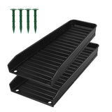Maxbell Rain Downspout Splash Block Gutter Downspout Extensions for Lawn Garden Yard