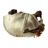 Maxbell Maxbell Adjustable Round Pet Hat Dog Puppy Cap Bucket Hat Sunbonnet L Number Tassels