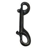 Maxbell Double Ended Bolt Snap Clip for Water Bucket Equine Linking Dog Leash Collar 90 mm Black