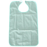 Maxbell Maxbell Waterproof Adults Elder Mealtime Cloth Protector Disability Aid Bib Light Green