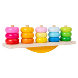 Kids Five Pillar Balance Blocks Toy Portable Gift Girls Boys Educational Toy