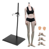Maxbell 1/6 Scale Figure Model Collection Realistic Removing Feet Flexible Body Doll Style D