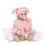 Maxbell OtardDolls 50cm Soft Silicone Handcraft Newborn Baby Dolls Realistic Looking Reborn Doll Baby Toddler Kids Gift #2 - Aladdin Shoppers