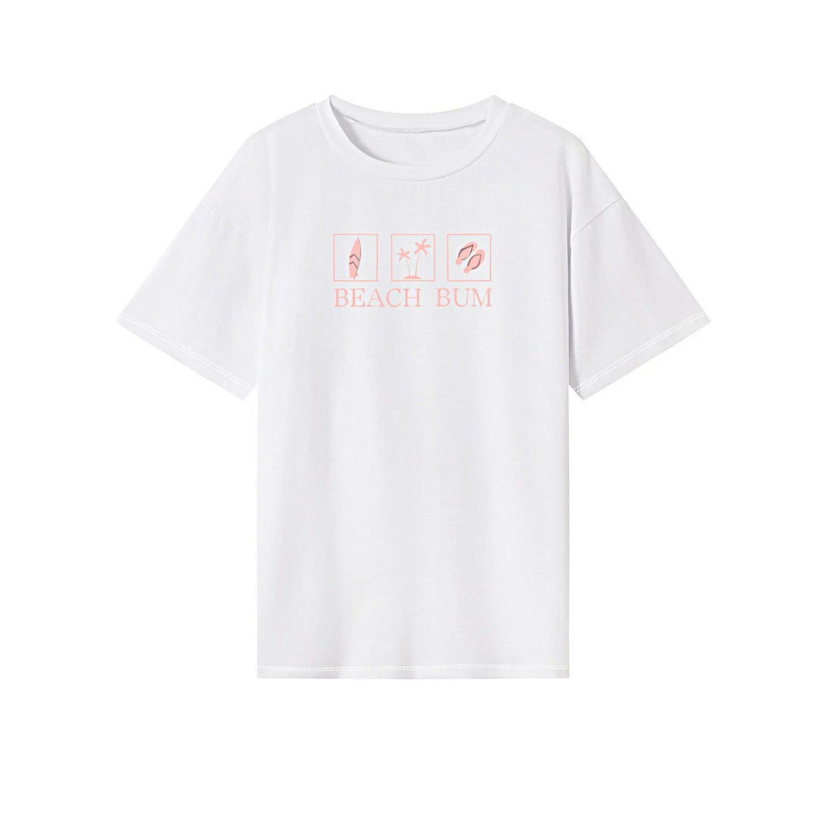 Maxbell Maxbell Womens T Shirt Summer Ladies Soft Basic Tee for Backpacking Holiday Shopping M
