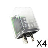 Maxbell 4xCar 12V 160W 3Pin Turn Signal Blink Light Indicator Electronic Flasher Relay
