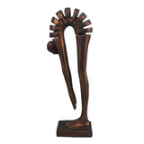 Maxbell Abstract Sculptures Resin Decor Accents for Bookshelf Home Office Desk Decor