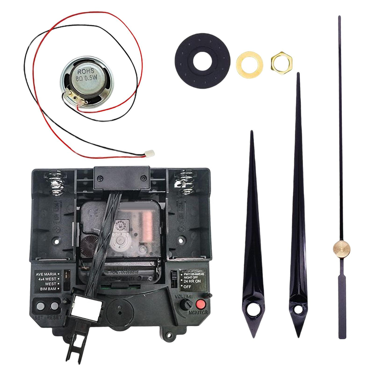 Maxbell Maxbell Quartz Pendulum Clock Movement Replacement Repair Accessories  Style F