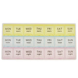 Maxbell 7 Day 21Grids Tablet Pill Box Holder Medicine Storage Organizer Capsule Case